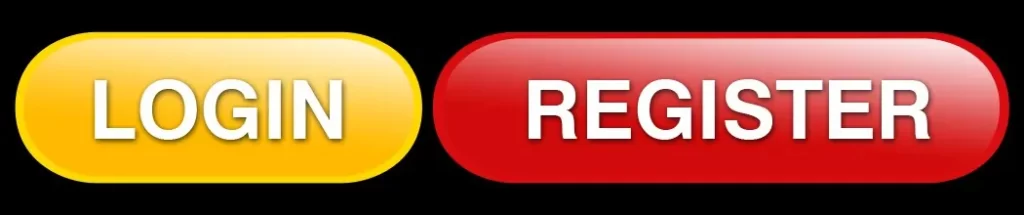 login register button red